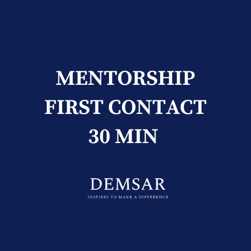 Mentorship first contact 30 min